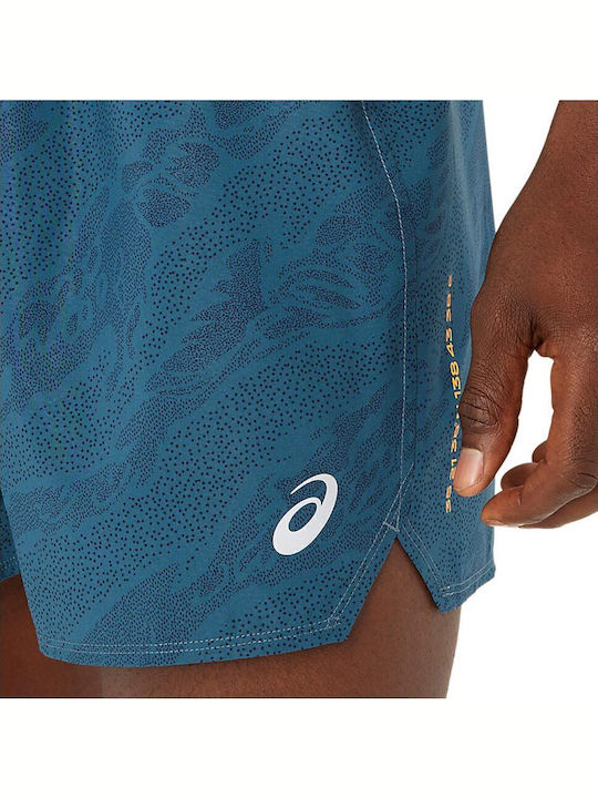 Fujitrail 7'' Men's Athletic Shorts Black - Blue