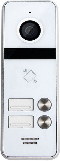 Joytimer Wireless Video Intercom Set Wi-Fi White