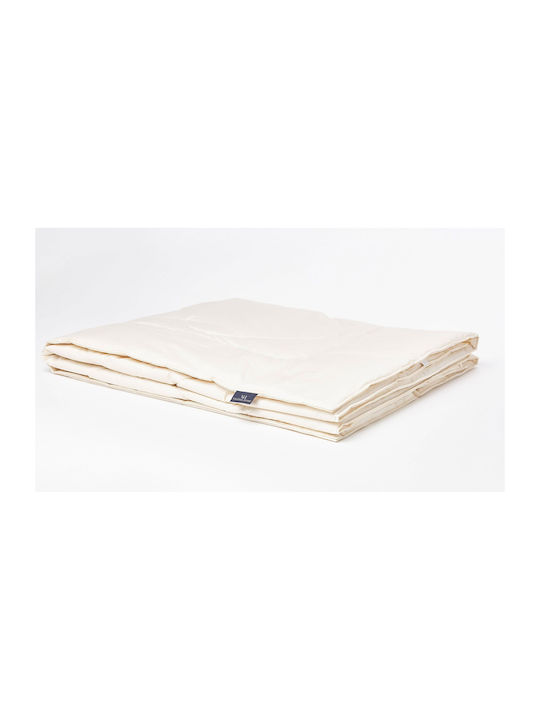 Valeria Home Pătură Single cu Umplere din Amestec de In și Mătase 160x220 cm Flaxilk 200 GSM