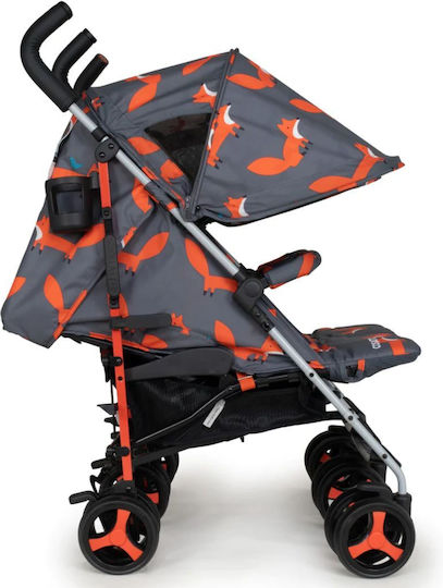 Cosatto Supa Dupa 3 Double Stroller Suitable for Newborn Charcoal mister fox 11kg