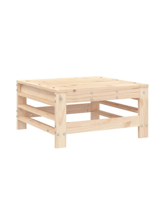 Wooden Outdoor Stool Pink 57.5x57.5x30cm Wooden Outdoor Stool Pink 57.5x57.5x30cm