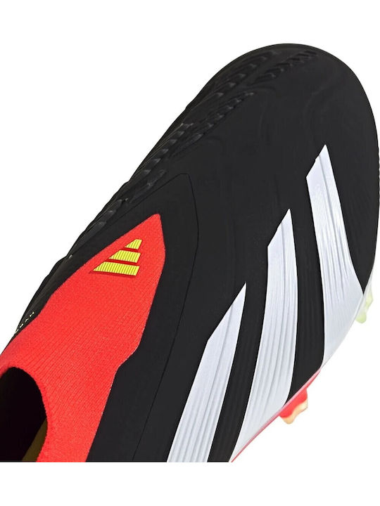 adidas Predator Elite Football Shoes with Cleats Core Black / Cloud White / Solar Red