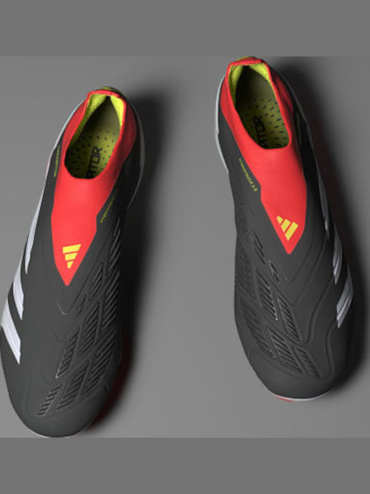 adidas Predator Elite Football Shoes with Cleats Core Black / Cloud White / Solar Red