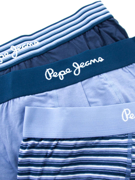 Pepe Jeans Men's Boxers Blue 3Pack