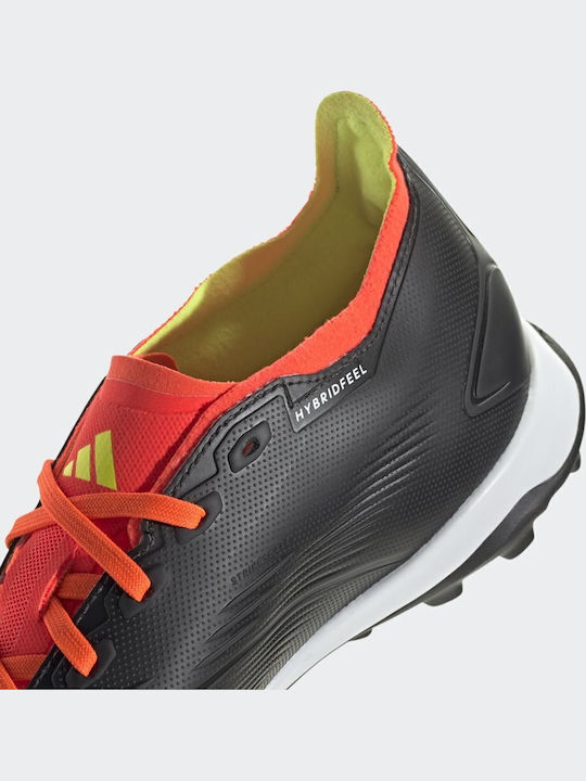 adidas Predator League Pantofi de Fotbal cu talpă cu crampoane Core Black / Cloud White / Solar Red