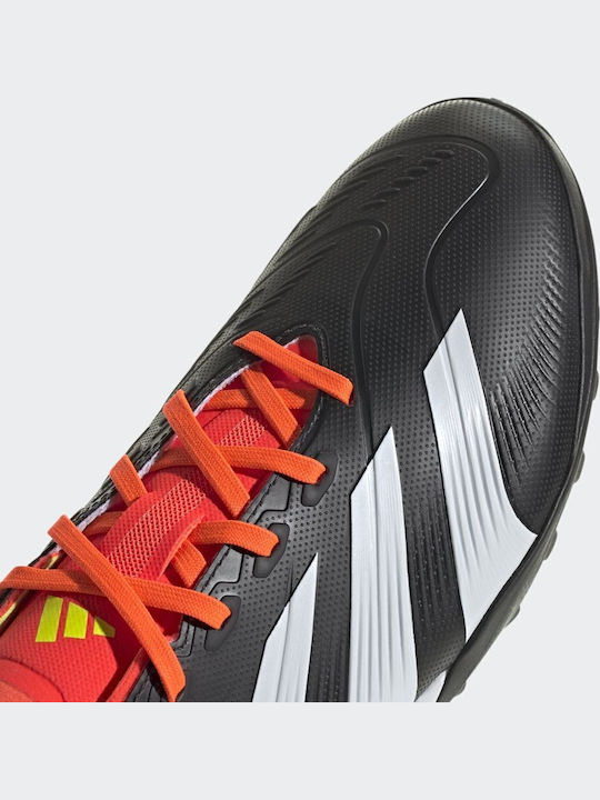 adidas Predator League Pantofi de Fotbal cu talpă cu crampoane Core Black / Cloud White / Solar Red