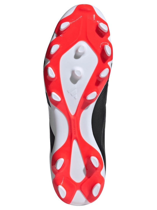 adidas Predator League Ποδοσφαιρικά Παπούτσια με Τάπες MG Core Black / Cloud White / Solar Red