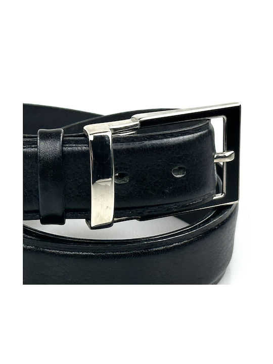 Men's Leather Belt Black