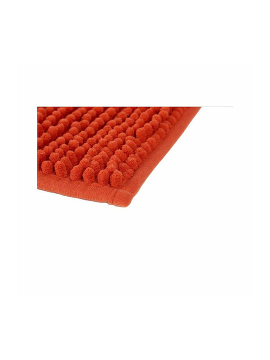 Berilo Set Badematten Synthetisch Rechteckig S3626651 Orange