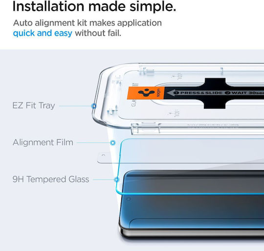 Spigen 2.5D Tempered Glass 2pcs (Samsung Galaxy S24 / S25)