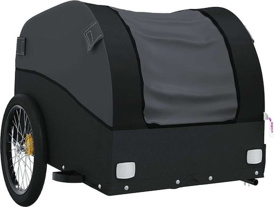 Vidaxl Bicycle Trailer Black 45 Kg Iron