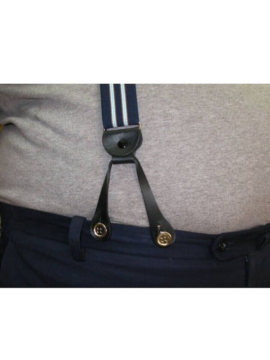 Victoria Suspenders Printed Grey Raff