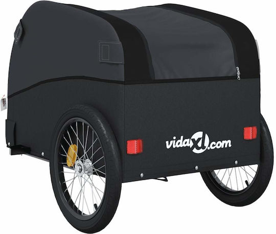 Vidaxl Bicycle Trailer Black 45 Kg Iron