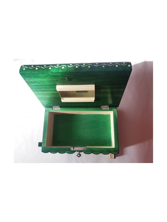 Magic Puzzle Box Κουτί Κοσμημάτων Ξύλινο με Καθρέφτη 21x13.3x9.6cm