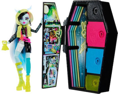 Mattel Neon Frights - Frankie Puppe Monster High für 4++ Jahre