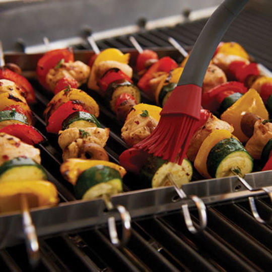 GrillPro Ανοξείδωτο Σουβλάκι 34.3cm 6τμχ