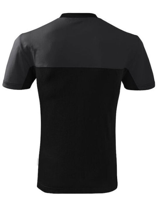 Rimeck Men's Short Sleeve Promotional T-Shirt Ebony Gray