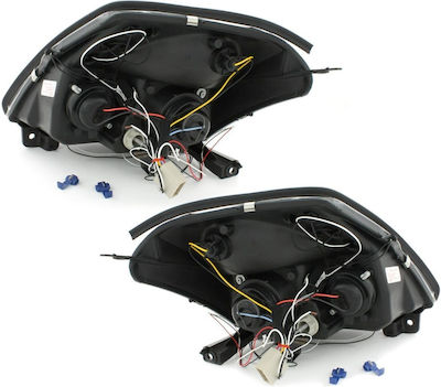 Sonar Front Lights Angel Eyes Led for Citroen C2 2003-2008 2pcs