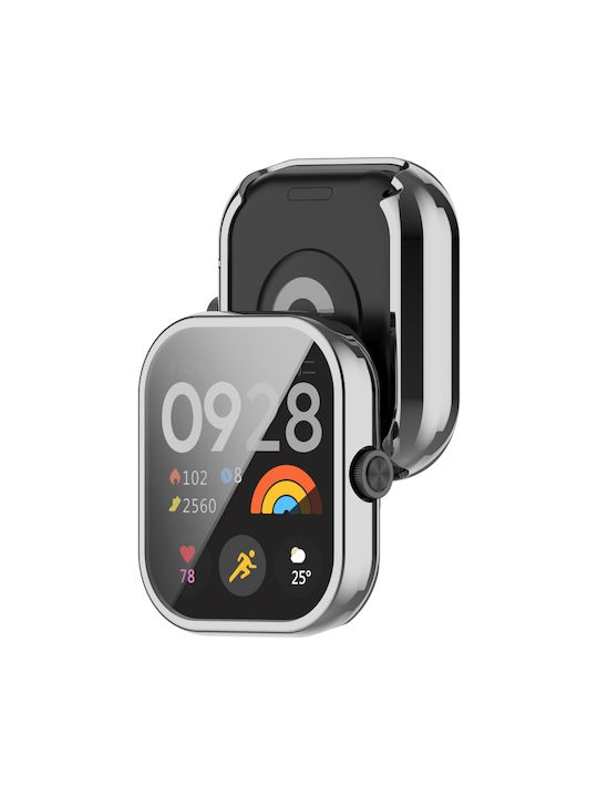 Carcasă de Silicon în culoarea Gri pentru Redmi Watch 4