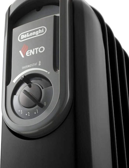 De'Longhi Vento Oil Filled Radiator with 12 Fins 2500W