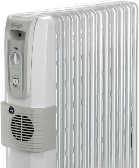 De'Longhi Oil Filled Radiator with 12 Fins 3000W