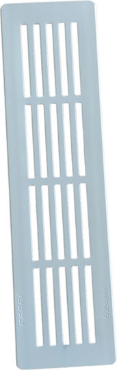 Fepre Rectangle Vent Louver 6.6x28cm