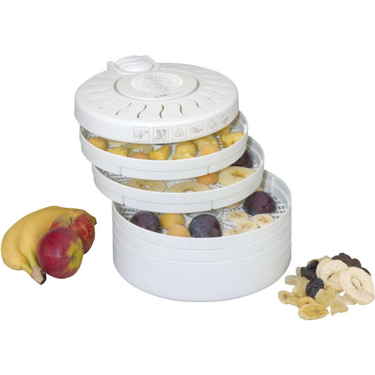 Clatronic DR 2751 Lebensmittel-Dehydrator mit 5 Regalen