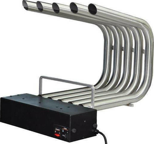EcoHot 3-IN-TH Εναλλάκτης Τζακιού 62W Inox Μ72xΥ53xΒ69-97εκ.