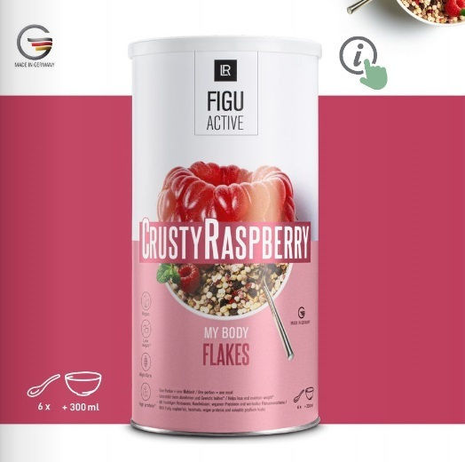 LR Flakes Oats Crusty Raspberry 420gr 81247-10