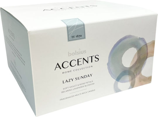 Bolsius Ρεσώ Accents με Άρωμα Lazy Sundays σε Λευκό Xρώμα