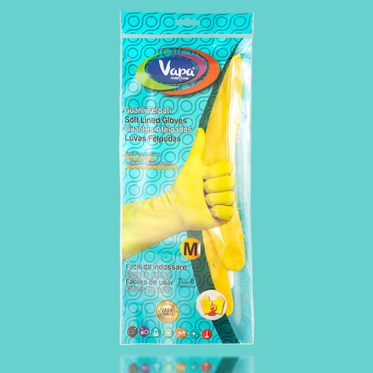 Oven Gloves Plastic Medium Yellow 1pcs