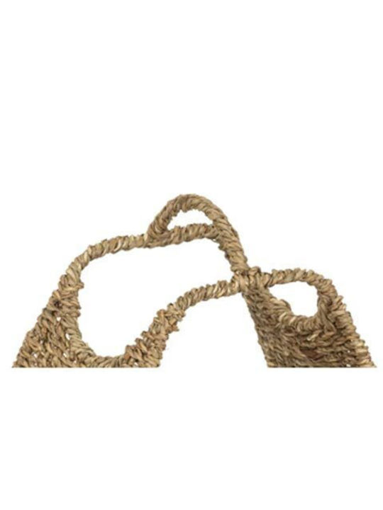 Wicker Magazine Rack Brown 33.5x28.5x32cm