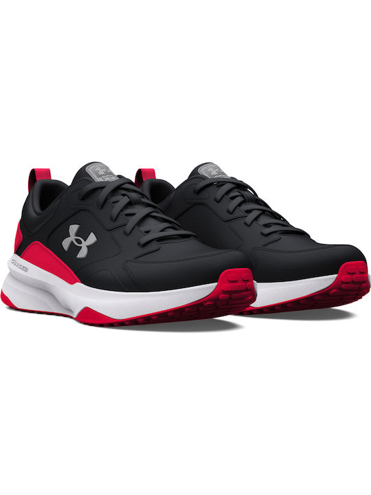 Under Armour Charged Edge Sport Shoes for Training & Gym Black