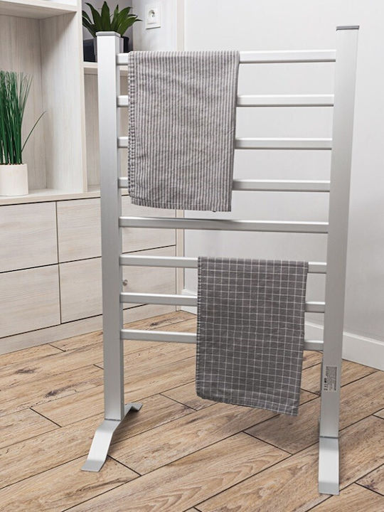 N'Oveen Metallic Folding Electric Floor Clothes Drying Rack