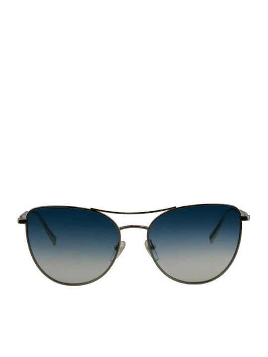 Longchamp Ochelari de soare Μαύρα cu Cadru & Albastru Lentilă