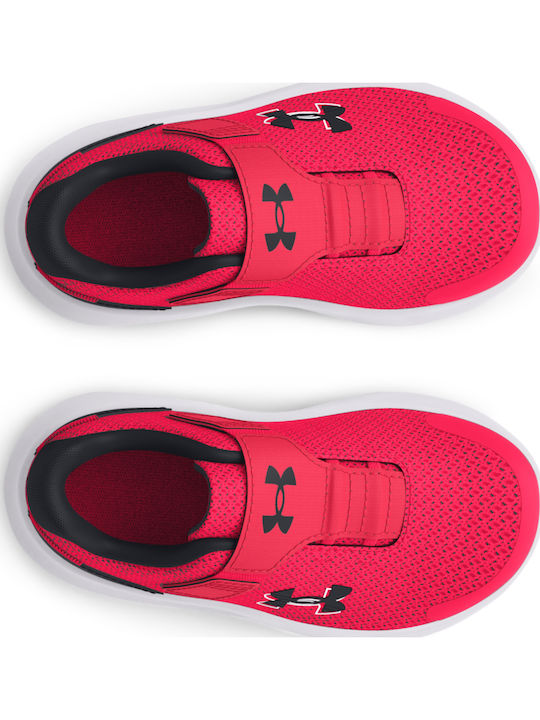 Surge 4 Kids Sports Shoes Running with Hoop & Loop Closure Red