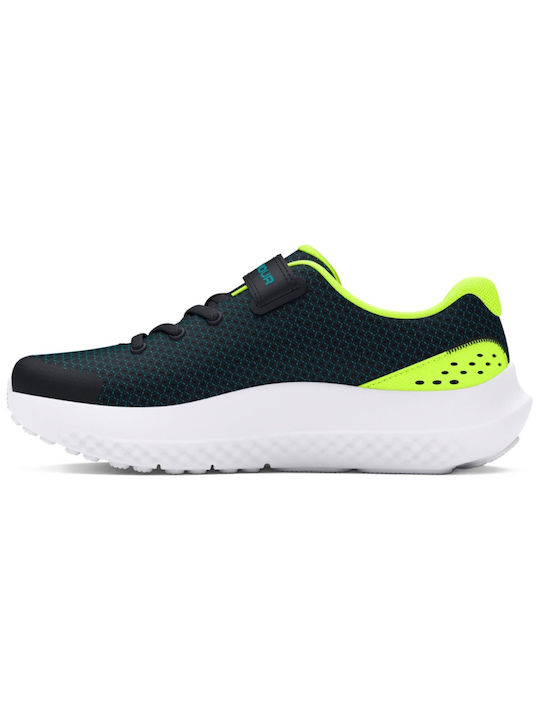 Under Armour Surge 4 Kids Running Shoes Black