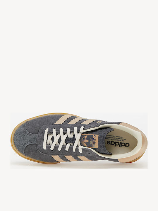 Gazelle Bold Pentru Femei Adidasi Flatforms Gri Șase / Magic Beige / Crew White