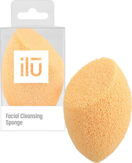 Ilu Olive Cut Facial Care Tools Cleaning Sponge 1 Piece