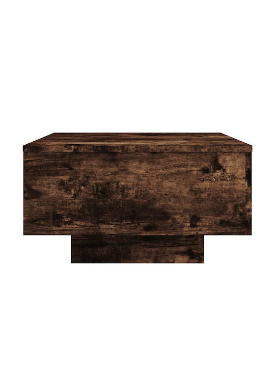 Square Side Table Wooden Smoky Oak M55xW55xH31cm