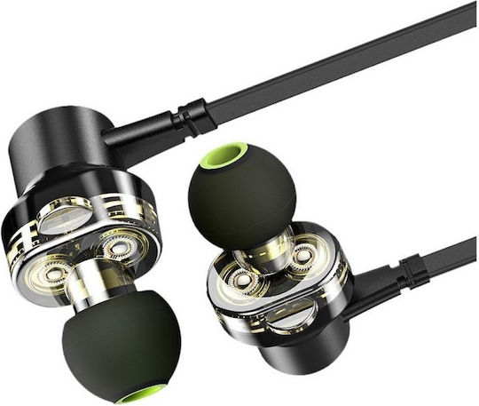 Awei Z1 In-ear Handsfree με Βύσμα 3.5mm Μαύρο