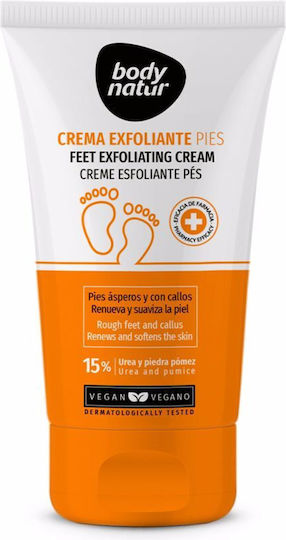 Body Natur Scrub Foot Cream Peeling für Füße 100ml