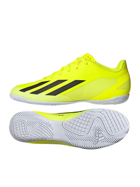 adidas X Crazyfast Club IN Ποδοσφαιρικά Παπούτσια Σάλας Κίτρινα adidas X Crazyfast Club IN Ποδοσφαιρικά Παπούτσια Σάλας Κίτρινα