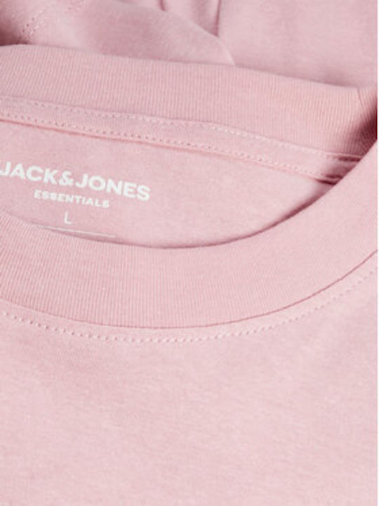 Jack & Jones Bluza Bărbătească cu Mânecă Scurtă Violet