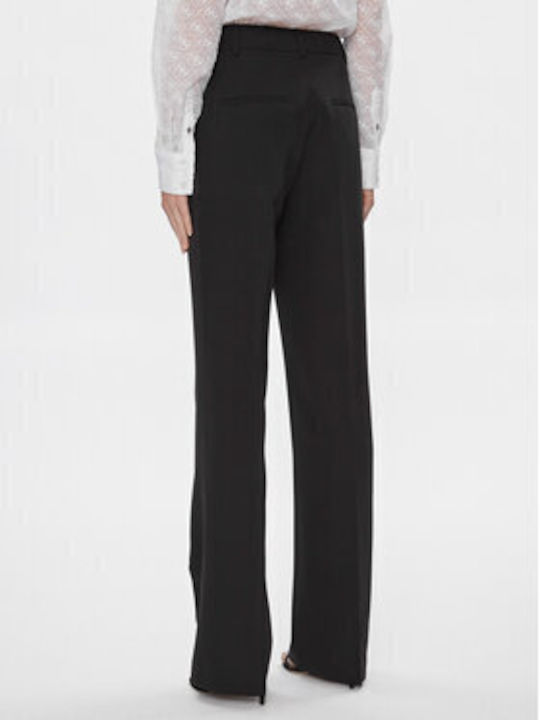 Guess Women's Fabric Trousers in Slim Fit Black