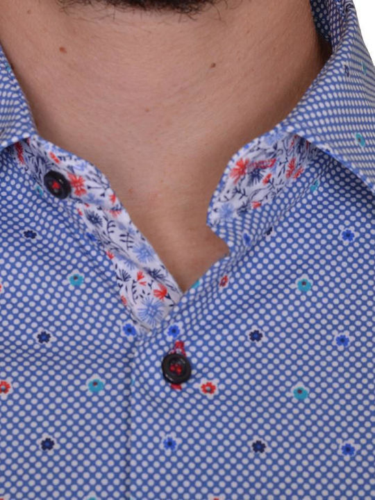 Langärmlig Hemd Blue