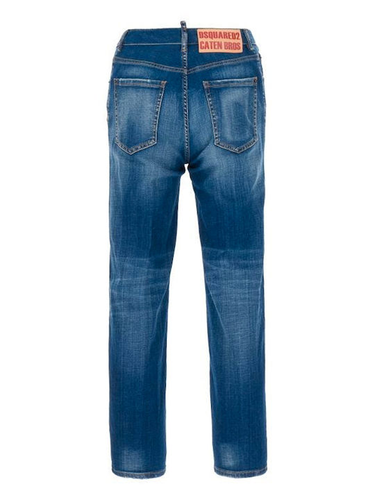 Dsquared2 Boston Women's Jean Trousers Navy Blue