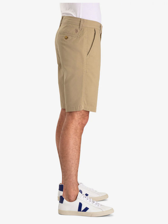 U.S. Polo Assn. Men's Shorts Chino Beige