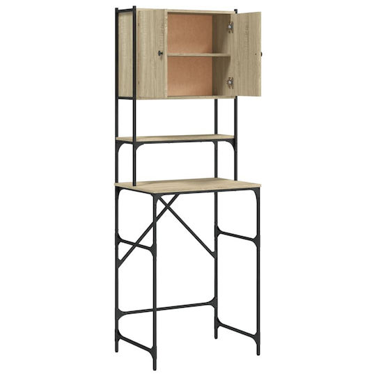 vidaXL Ντουλάπι Μπάνιου Πλυντηρίου 67x48x194cm Sonoma