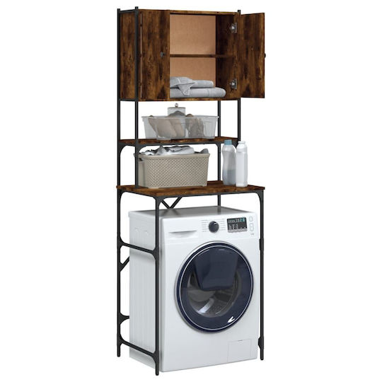 vidaXL Badezimmerschrank Wäscherei B67xT48xH194cm Eiche